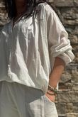 Shayle Indian Cotton Smock Shirt Calico